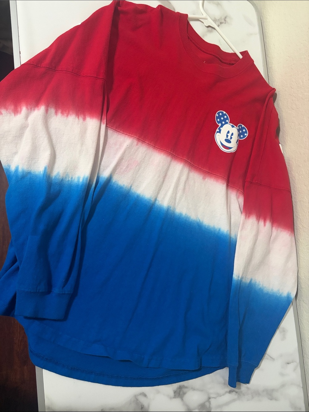 Disney Mickey Red White Blue American Original Spirit Jersey